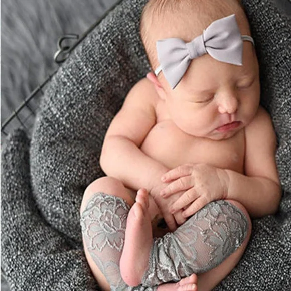 5 for $25 Baby Girl Lace Leg Warmers Only - Picture 5 of 6